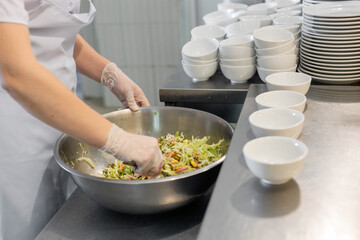 cooking, kitchen, work process, deliciously