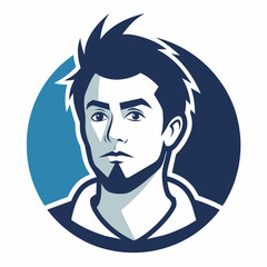 Vector Profile Icon: Personalized Avatar Illustration