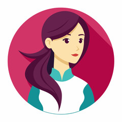 Vector Profile Icon: Personalized Avatar Illustration
