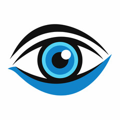 Mesmerizing Gaze: Vector Illustration of an Eye