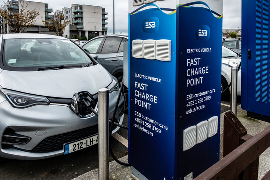 ESB Fast Charge Point, Dublin, Ireland.