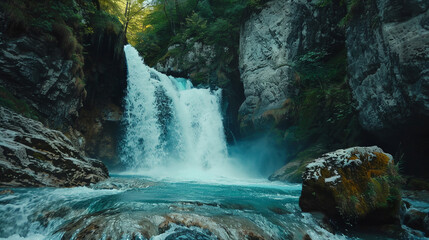 Wasserfall Breitachklamm