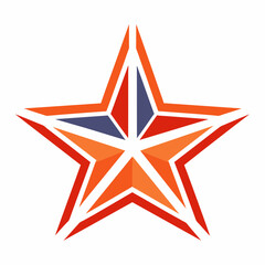 Vector Illustration of a Star