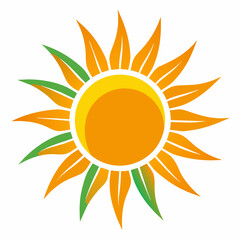 Radiant Sun: Vector Illustration of the Sun