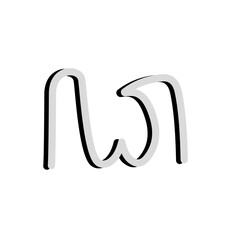 javanese script vector element