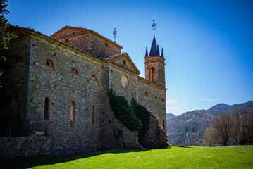 Church in the middle of the mountain
