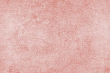 Painted red grungy concrete background texture. Abstract wallpaper, shabby stone wall, vintage...