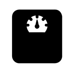 Weight icon element vector graphic sign symbol clipart illustration on a Transparent Background