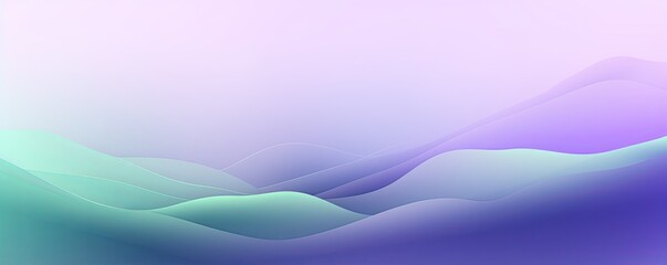 Abstract lavender and green gradient background with blur effect, northern lights