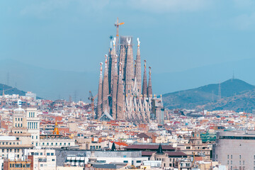 Städtische Architektur in Barcelona