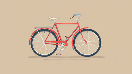 Bicycle icon graphic design vector illustration