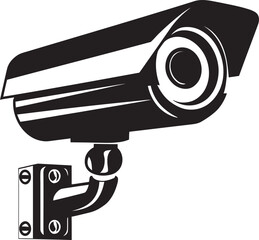 VigilantView Security Camera Symbol Design GuardianGaze Surveillance Iconic Logo