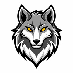 wolf logo design