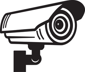 VigilantWatch Security Camera Symbol SecureVision Vector Logo Design