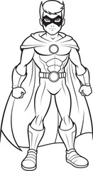 Power Crest Emblematic Superhero Icon Heroic Vanguard Symbol Design for Heroic Crest