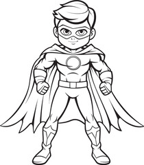 Mighty Guardian Emblematic Hero Badge Supercharged Symbol Icon Design for Superhero