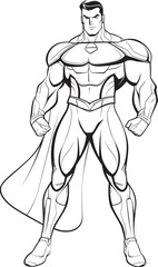 Supercharged Symbol Iconic Emblem for Heroic Crest Courageous Crest Symbol Design for Superhero Badge