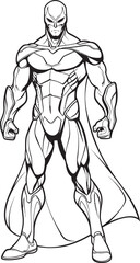 Heroic Vanguard Emblem Design for Heroic Icon Dynamic Defender Symbolic Superhero Emblem