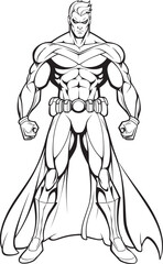 Power Crest Symbolic Emblem for Superhero Icon Heroic Vanguard Iconic Badge for Hero Emblem