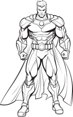 Supercharged Symbol Icon Design for Superhero Vigilante Vanguard Super Logo Badge