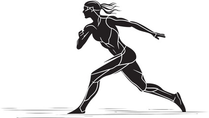 Aqua Arc Symbol Design for Swimmer Emblem Glide Genius Vector Emblematic Icon