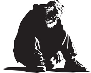 Elder Echoes Symbol of Memories Past Silent Struggle Iconic Emblem of Inner Turmoil