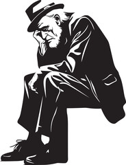 Fading Vigil Symbol of Diminishing Hope Weathered Watcher Iconic Emblem of Lifes Witness