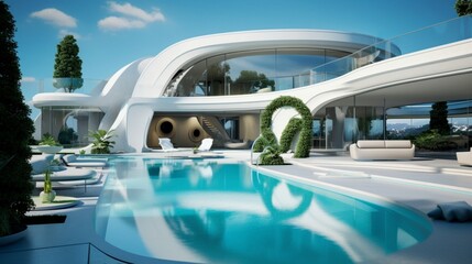 Modernized house pool