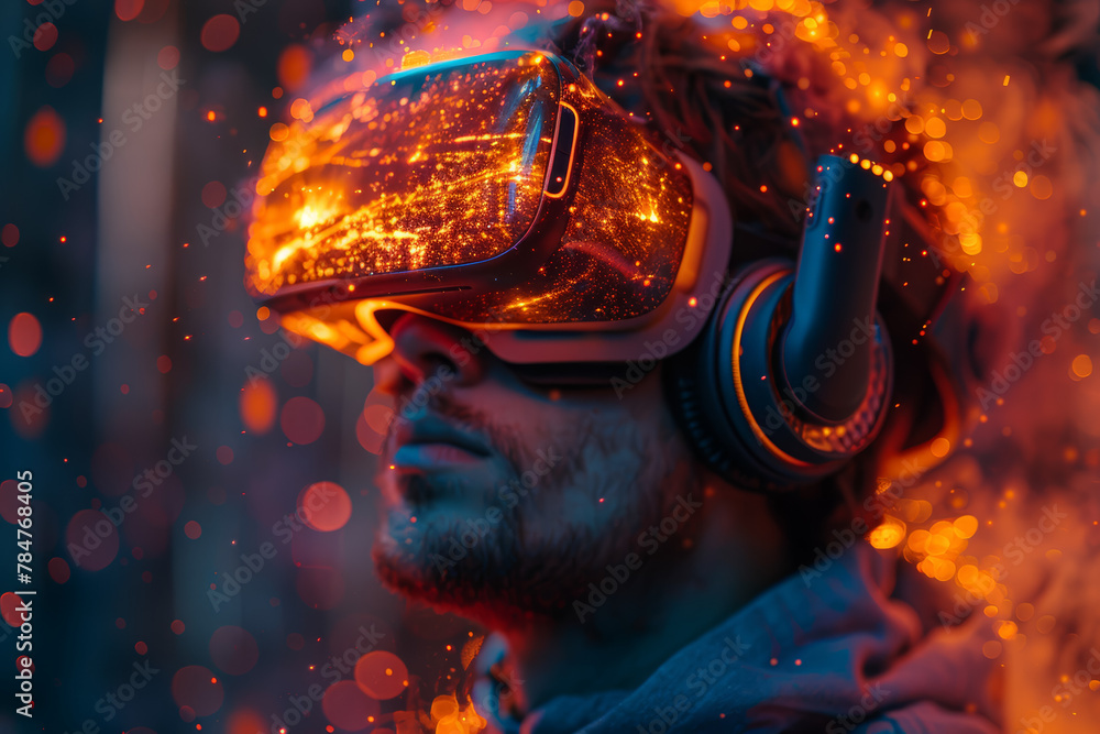 Poster an imaginative virtual reality experience pushing the boundaries of immersive storytelling and inter
