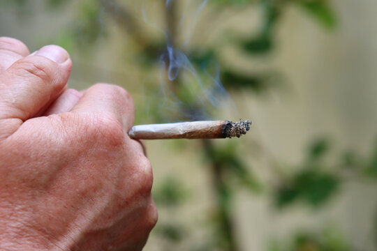 Ein Joint zur Entspannung