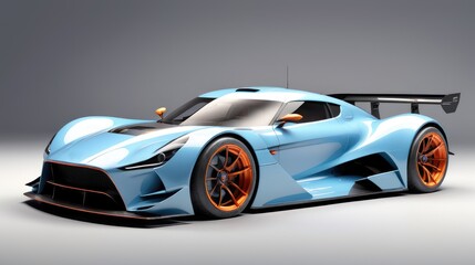 Luxury Automotive. Expensive Car. Concept Car.  Racing Car. Fast Car