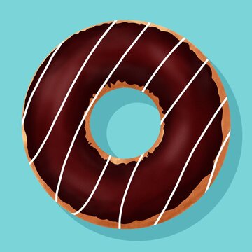 chocolate Donut caf&eacute;