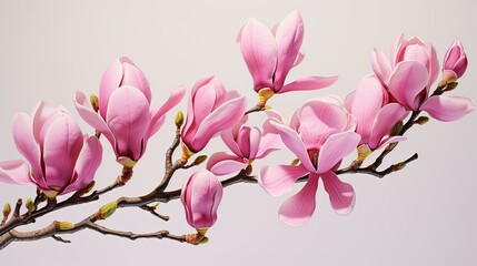 Fototapeta premium magnolia tree blossom