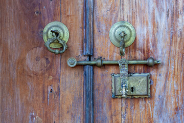 Fototapeta premium Degalldoruwa Raja Maha Viharaya - Buddhist temple in Sirimalwatta, Kandy, Sri Lanka.