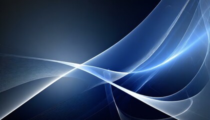 Blue-white plasma graphics, gradients, stylish and sophisticated