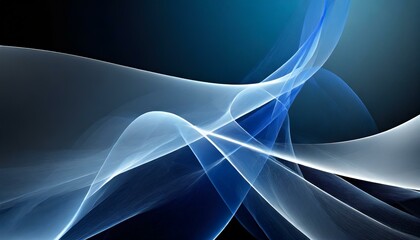Blue-white plasma graphics, gradients, stylish and sophisticated
