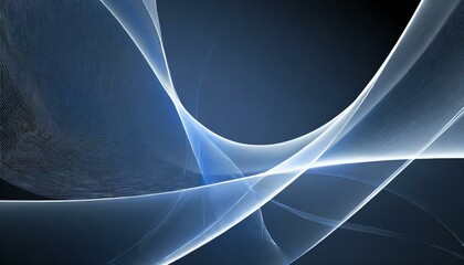 Blue-white plasma graphics, gradients, stylish and sophisticated