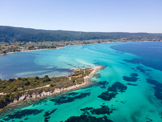 Sithonia coastline near Karydi Beach, Chalkidiki, Greece