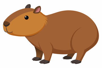 capybara vector illustration