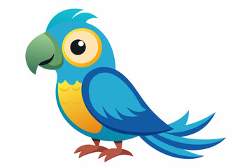 canary bird vector illustration