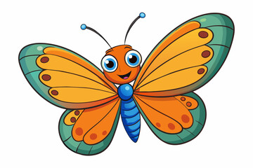 Fototapeta na wymiar butterfly vector illustration