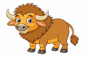 buffalo vector illustration