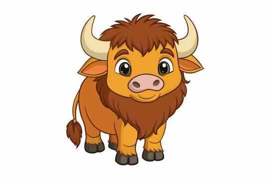buffalo vector illustration