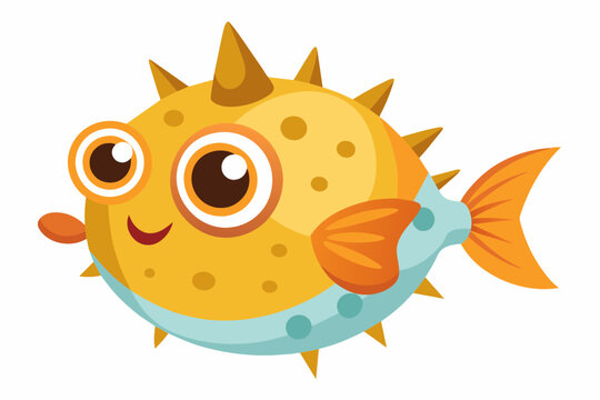 recommend clip art: boxfish vector illustration