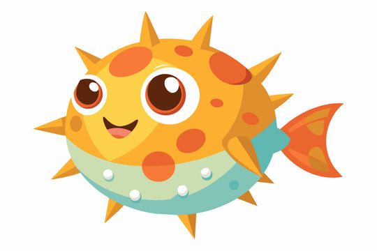 recommend clip art: boxfish vector illustration