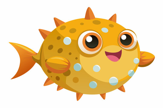 recommend clip art: boxfish vector illustration