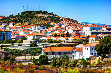 Views from Castelo Branco in hdr