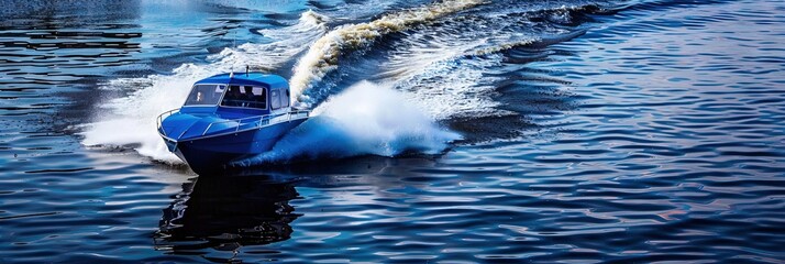 photo of a hydrofoil on the water