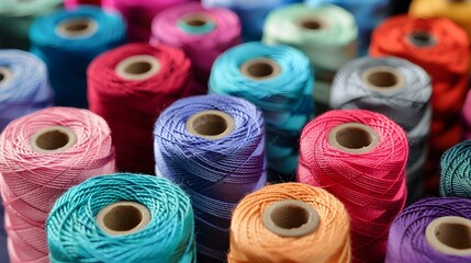 Colorful threads
