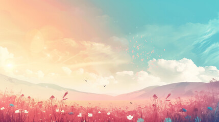 abstract landscape